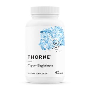 Thorne Мідь Бісгліцинат — 60 капсул