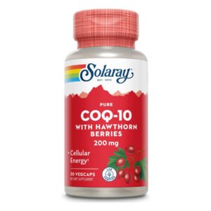 Solaray CoQ-10 200 мг — 30 рослинних капсул