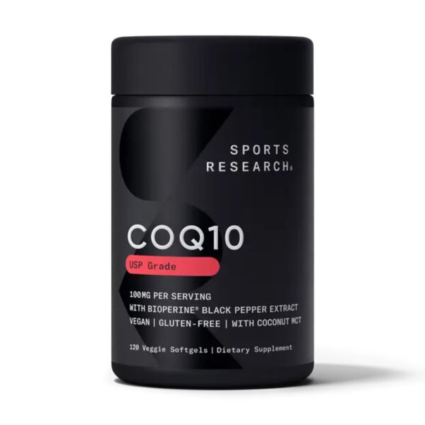 Sport Research CoQ10 100 мг — 120 рослинних капсул