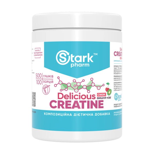 Stark Pharm Креатин Delicious — 500 г вишня-ківі