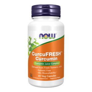Now Foods CurcuFRESH™ Куркума 500мг - 60 рослинних капсул