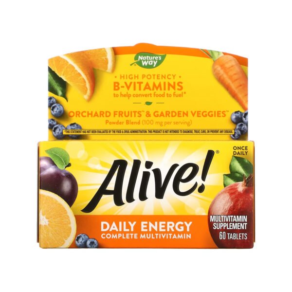 Nature's Way Daily Energy (з залізом) — 60 таблеток