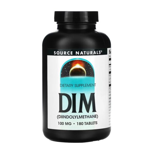 Source Naturals DIM 100 мг — 180 таблеток
