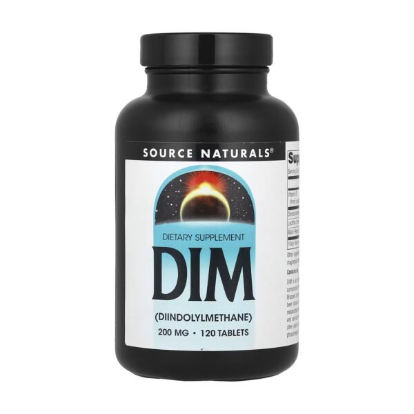 Source Naturals DIM 200 мг — 120 таблеток