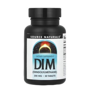Source Naturals DIM 200 мг — 30 таблеток