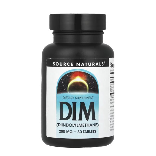 Source Naturals DIM 200 мг — 30 таблеток