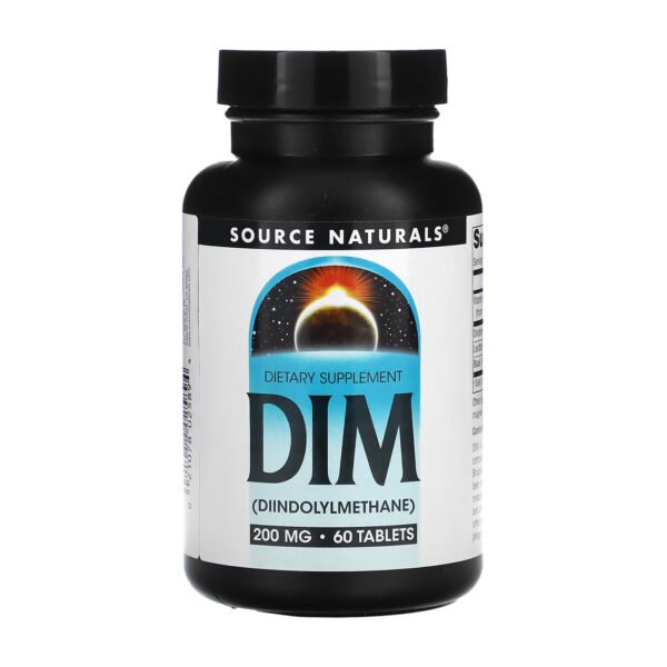 Source Naturals DIM 200 мг — 60 таблеток