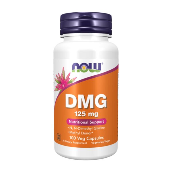 Now Foods DMG 125 мг — 100 рослинних капсул