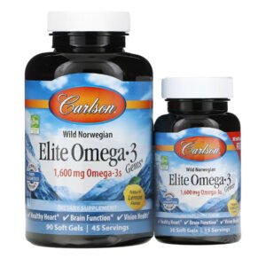 Carlson Laboratories Elite Omega-3 Gems — 120 капсул