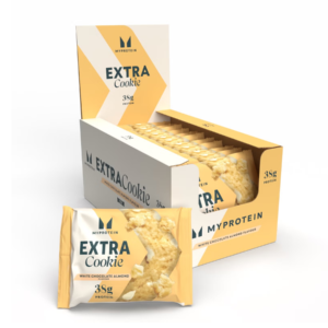 Myprotein Extra Cookie — 12x75г Білий шоколад з мигдалем