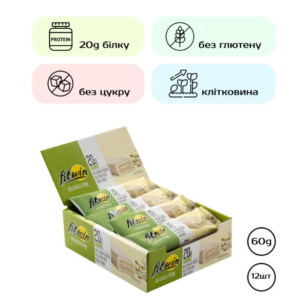 FitWin Крем з фісташок — 12х60г