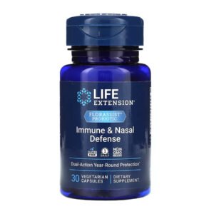 Life Extension FLORASSIST® Пробіотик для імунітету та захисту носа - 30 рослинних капсул