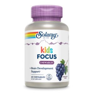 Solaray Focus for Children — 60 жувальних таблеток