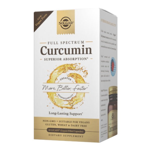 Solgar Екстракт Куркуми — 30 капсул