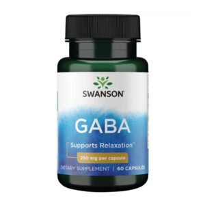 Swanson Gaba 250 мг — 60 капсул