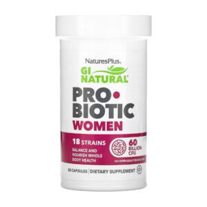 Nature's Plus Gi Natural Probiotic Women — 30 капсул