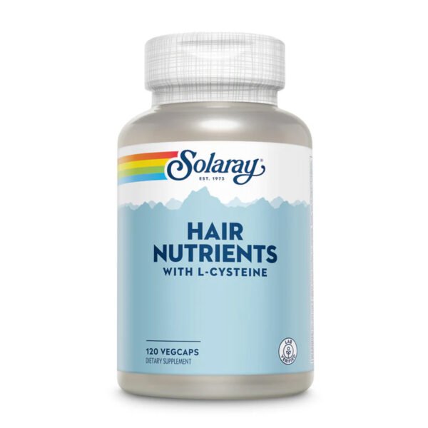 Solaray Hair Nutrients — 120 рослинних капсул
