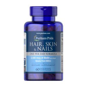 Puritans Pride Hair, Skin & Nails One Per Day Formula — 60 капсул