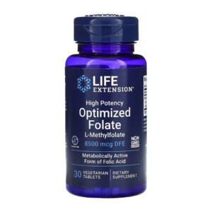 Life Extension Високопотужний Оптимізований Фолат 8500 мкг DFE - 30 таблеток
