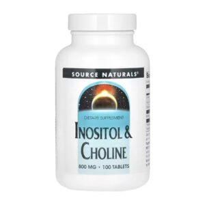 Source Naturals Інозитол та Холін 800 мг - 100 таблеток