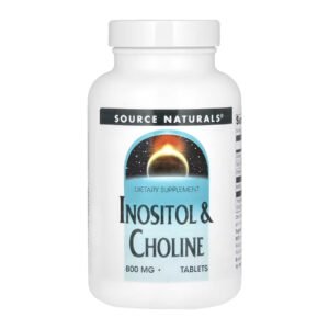 Source Naturals Інозитол та Холін 800мг - 50 таблеток