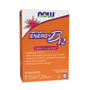 Now Foods B-12 Instant Energy — 75 пакетів