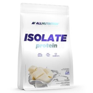 Allnutrition Ізолят Протеїну — 908 г Білий Шоколад Малина