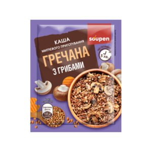 Monsters Каша гречана з грибами — 30 порцій по 40 г