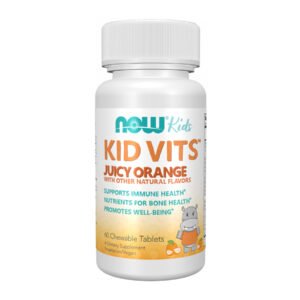 Now Foods Kid Vits™ Соковитий Апельсин Жувальні Таблетки - 60 табл.