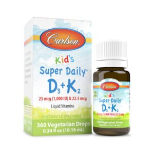 Carlson Laboratories Kids Super Daily D3+K2 — 360 крапель