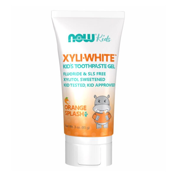 Now Foods Kid's Xyliwhite — 85 г апельсин