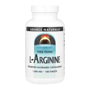 Source Naturals L-Аргінін 1000 мг - 100 таблеток