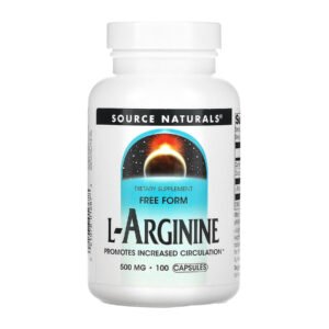 Source Naturals L-Аргінін 500 мг - 100 таблеток