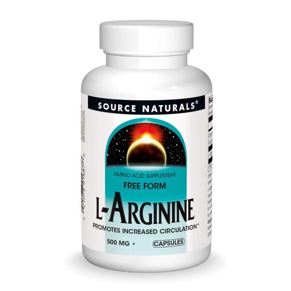 Source Naturals L-Аргінін 500 мг - 50 таблеток