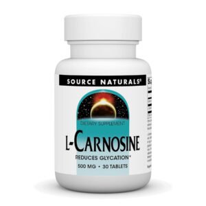 Source Naturals L-Карнозин 500 мг - 30 таблеток