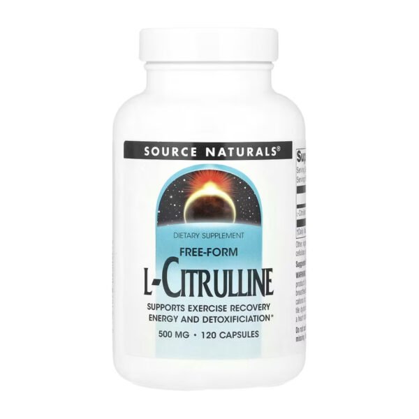 Source Naturals L-Цитрулін 500 мг - 120 капсул