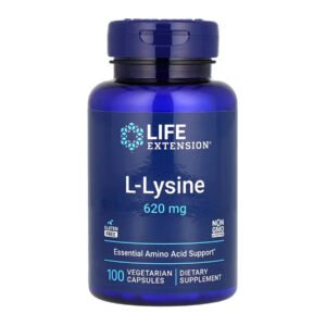 Life Extension L-Лізин 620 мг - 100 рослинних капсул