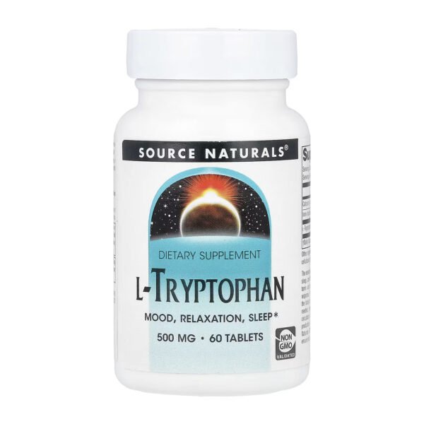 Source Naturals L-Триптофан 500 мг - 60 таблеток