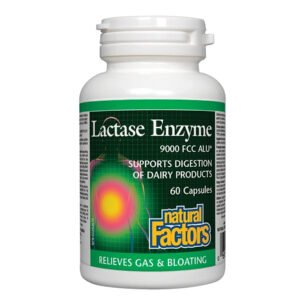 Natural Factors Лактазний фермент — 60 капсул