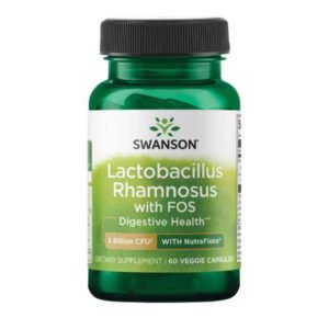 Swanson Lactobacillus Rhamnosus з FOS 5 мільярдів КУО - 60 капсул