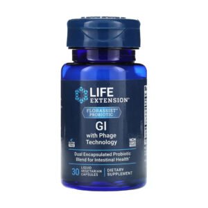Life Extension LE FLORASSIST® GI з технологією фагів - 30 рослинних капсул