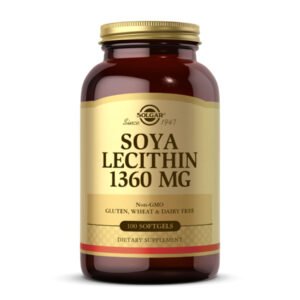 Solgar Лецитин 1360мг — 100 капсул