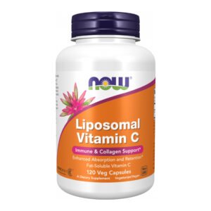 Now Foods Ліпосомальний вітамін C — 120 рослинних капсул