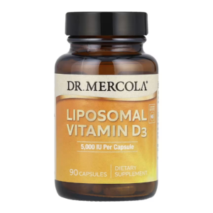 Dr. Mercola Ліпосомальний Вітамін D3 5000 МО - 90 капсул