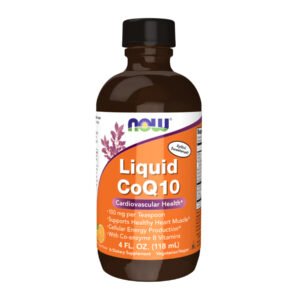 Now Foods Liquid CoQ10 — 118 мл апельсин