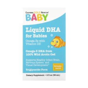 California Gold Nutrition Рідкий DHA для малюків - 59 мл