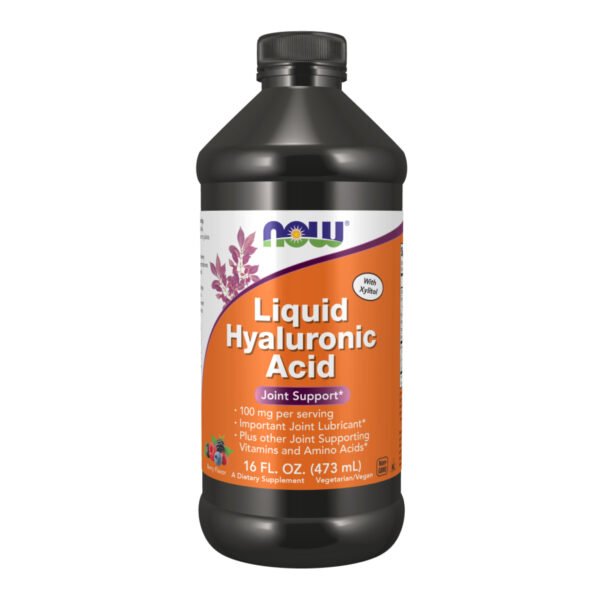 Now Foods Рідкий гіалуроновий кислотний розчин — 473 мл