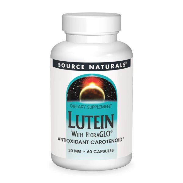 Source Naturals Лютеїн 20 мг — 60 капсул