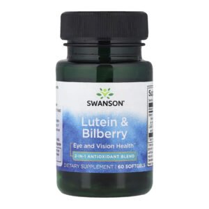 Swanson Лютеїн та Чорниця — 60 капсул