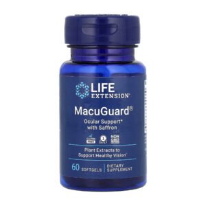 Life Extension MacuGuard® Підтримка зору з шафраном - 60 капсул